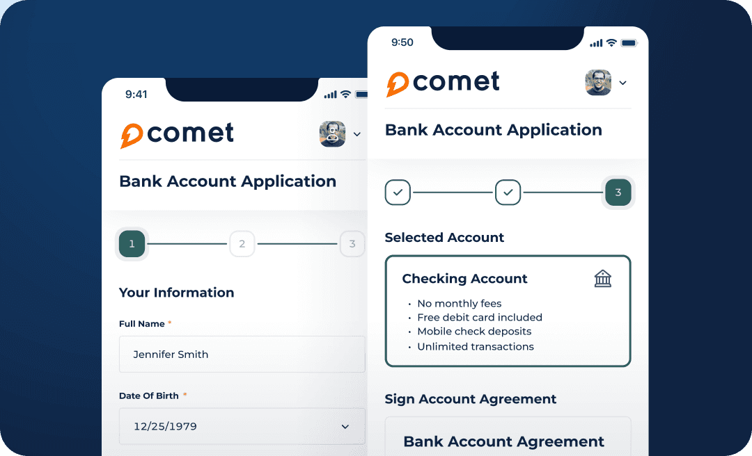 Account Opening System Preview