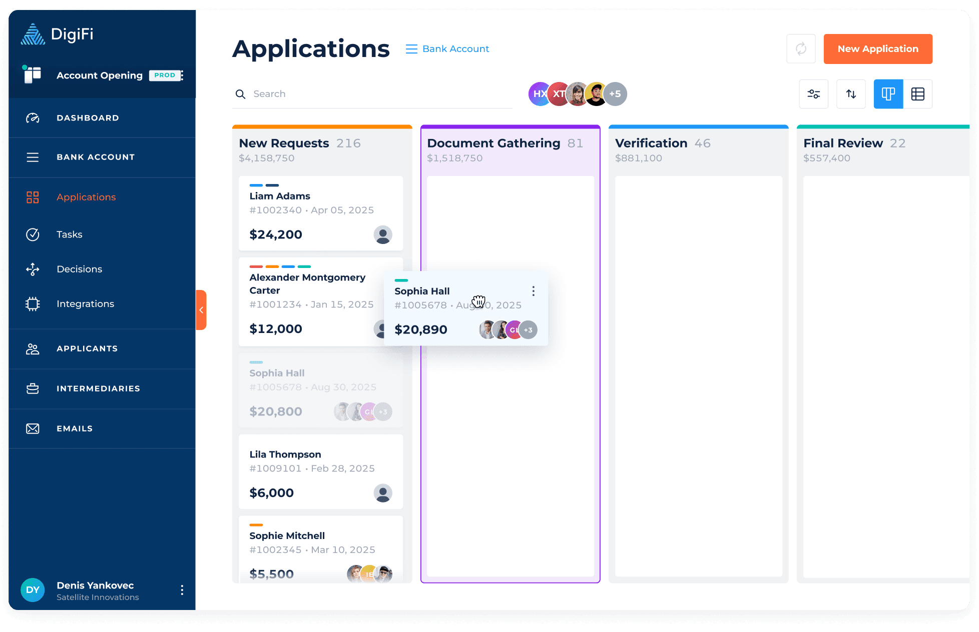 Account Opening Workflow