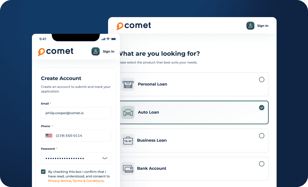 Applicant Digital Portal Preview