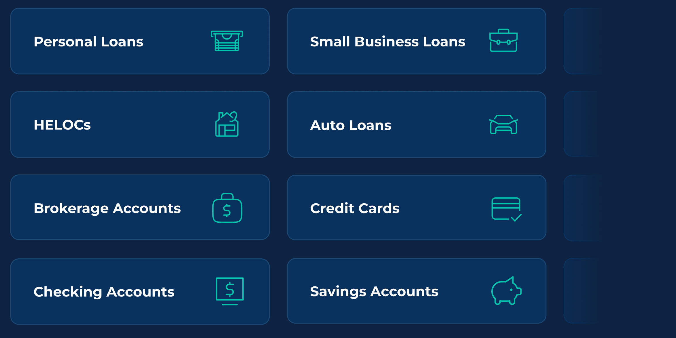 Pre-built product templates for loans and deposit accounts