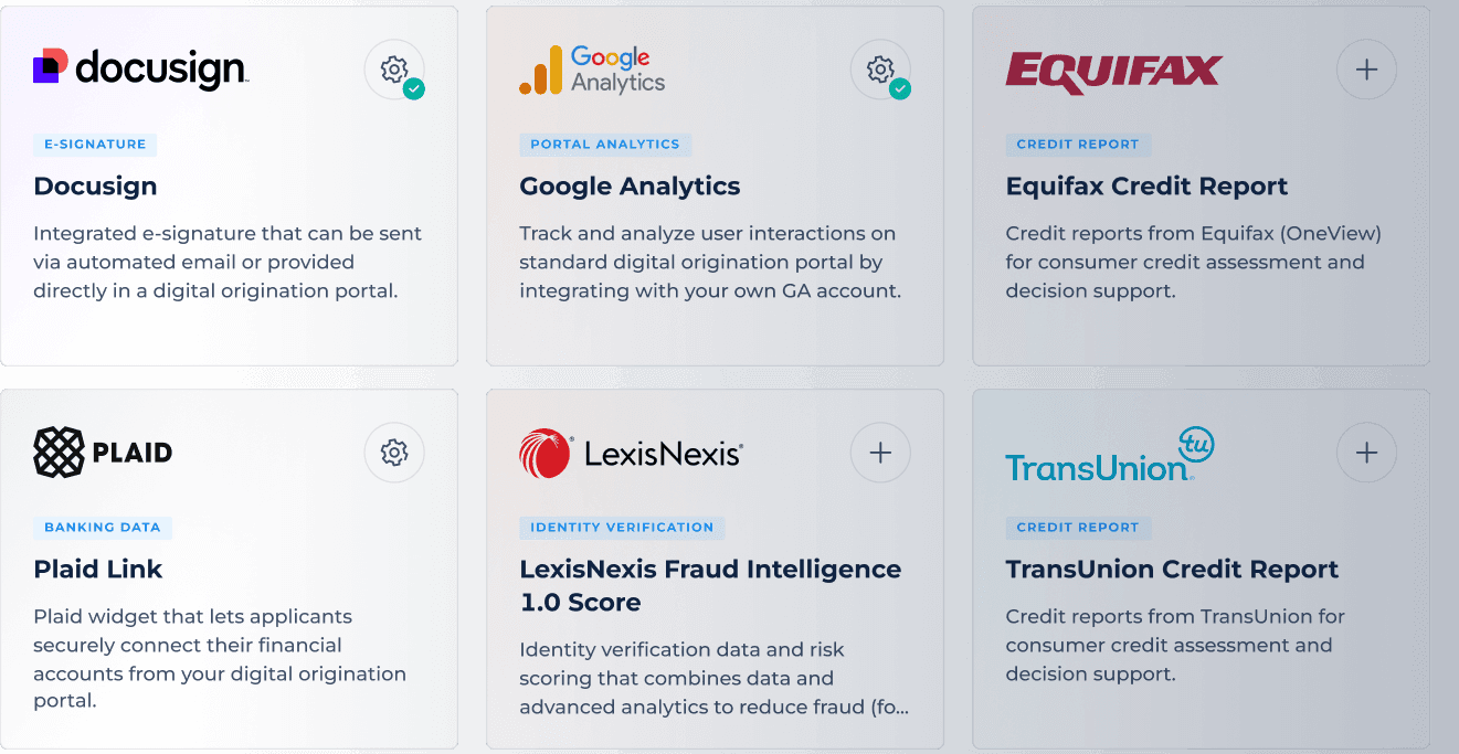 Integration Marketplace