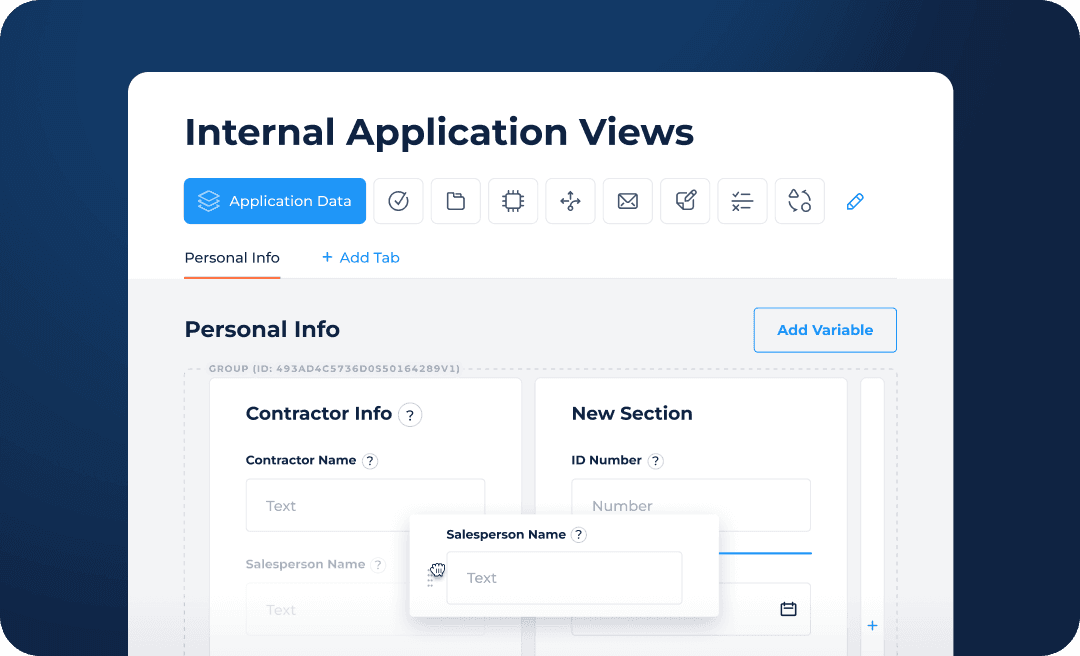 No-Code Configuration Preview