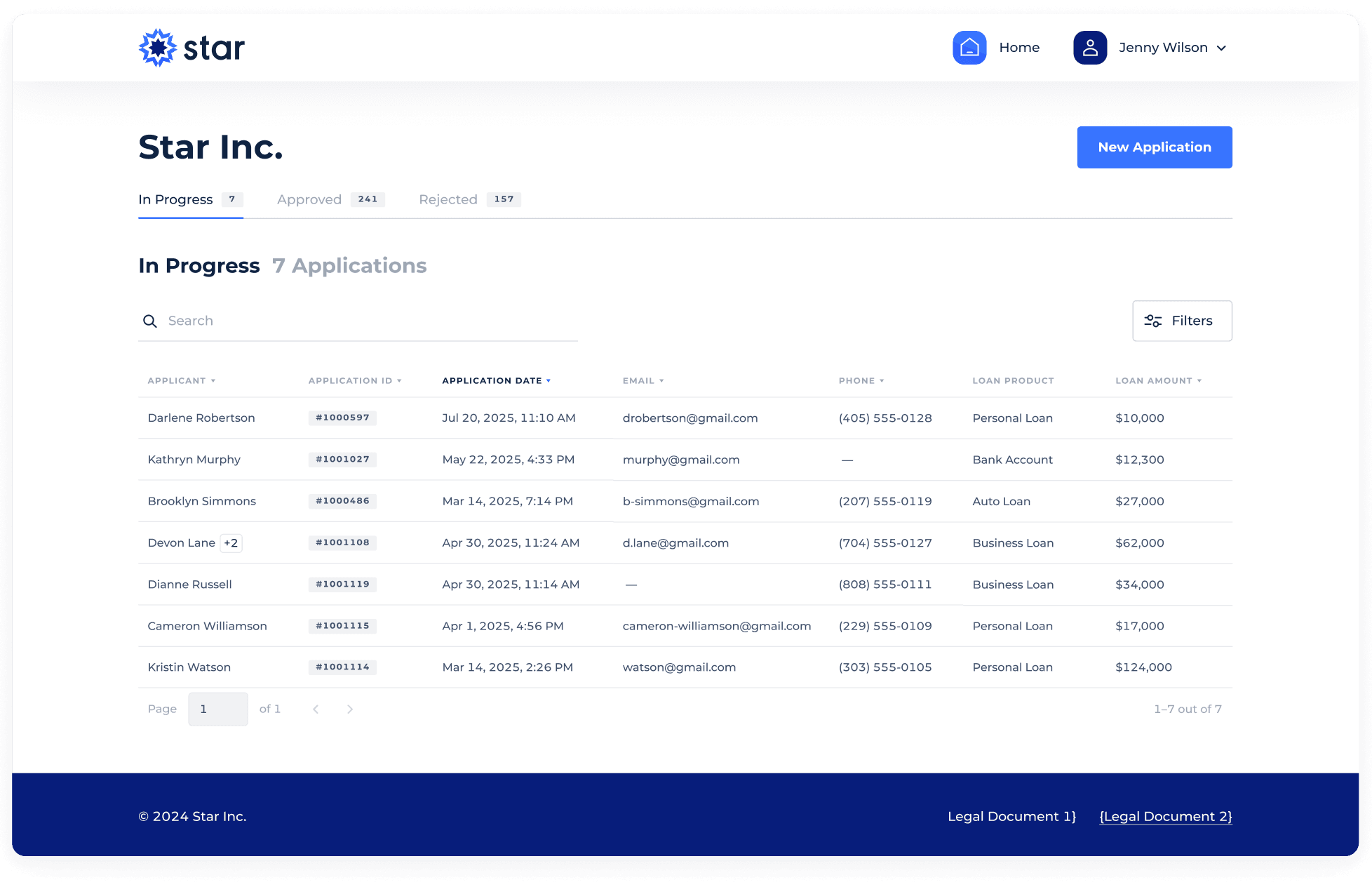 Online Account For Partners