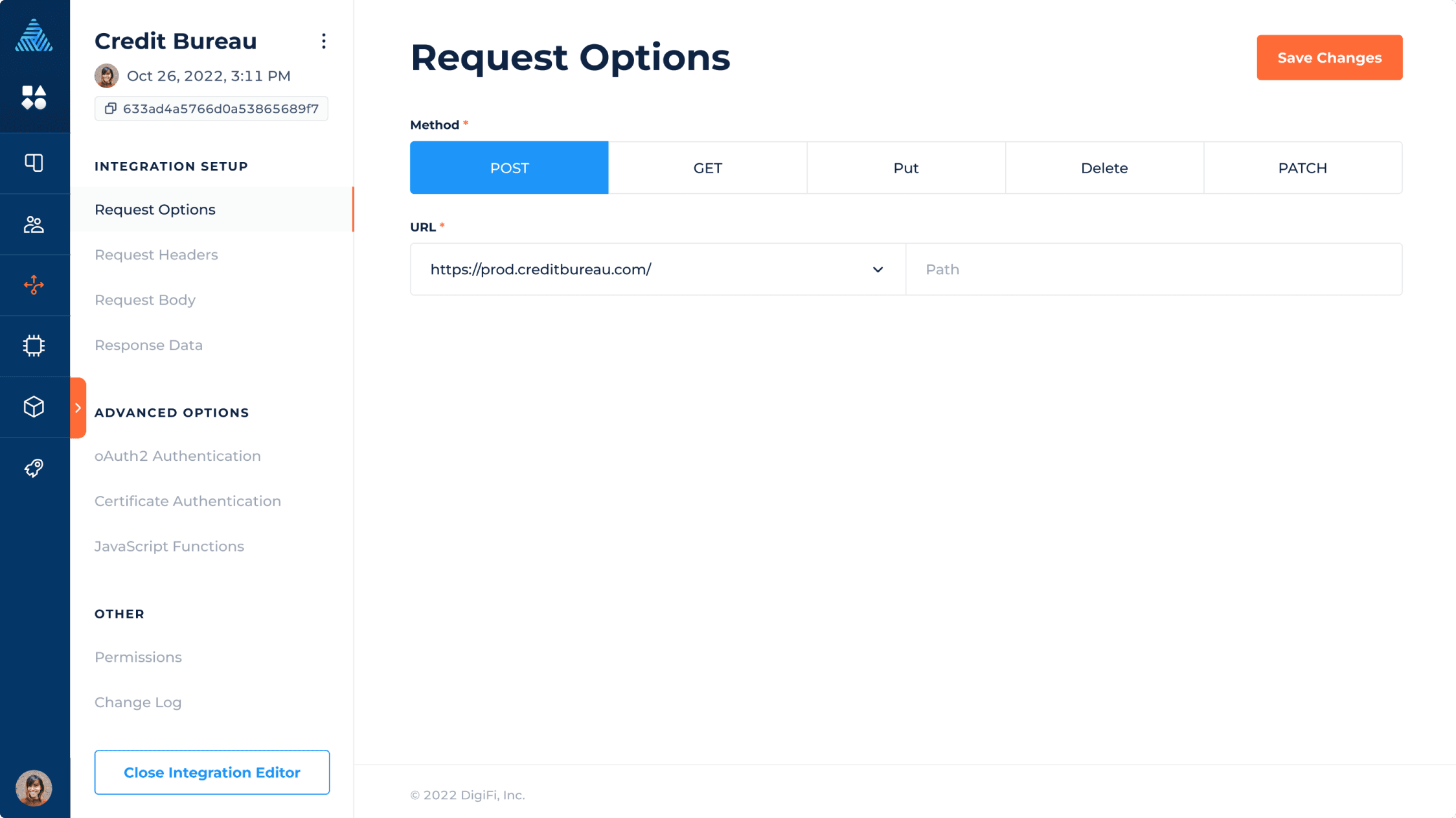 Data Integrations Screenshot